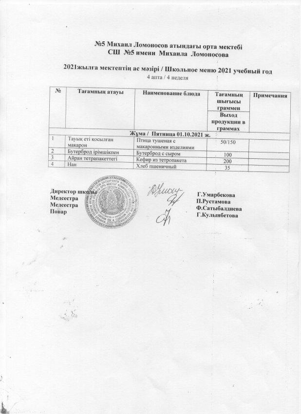 Ас мәзірі